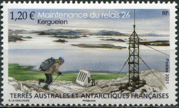 TAAF 2021. Maintenance Of Relais 26, Kerguelen (MNH OG) Stamp - Unused Stamps