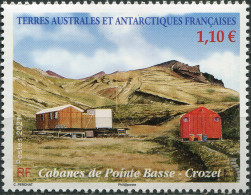 TAAF 2021. Houses In Pointe-Basse, Crozet (MNH OG) Stamp - Ungebraucht