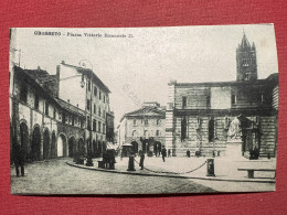 Cartolina - Grosseto - Piazza Vittorio Emanuele II - 1910 Ca. - Grosseto