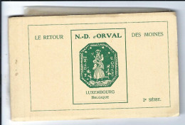 N-D  D'ORVAL  LE RETOUR DES MOINES  2° SERIE  Carnet Avec 10 Cartes - Florenville