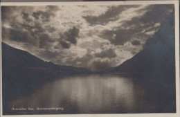 34240 - Österreich - Ossiacher See - Sonnenuntergang - 1928 - Ossiachersee-Orte
