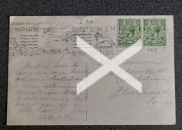 BRITISH EMPIRE EXHIBITION 1924 SLOGAN POSTMARK ON BRIGHTON PIER POSTCARD - Unclassified