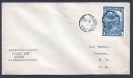 1934  Jacques Cartier  FDC  Sc 208 - ....-1951