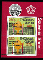 Indonesia 1982, Thomas Cup - Tennis ,ZBL 1113 (Bloc 50) MNH/** Postfris - Indonesië