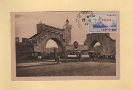 Tunisie - N°312 Sur Carte Postale - 29-5-1947 - Lettres & Documents