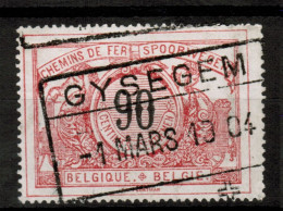 Chemins De Fer TR 25, Obliteration Centrale GYSEGEM - Used