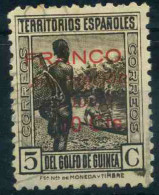 Guinea Española 1936 (emisión Local) - Guinea Española