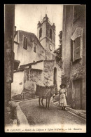 06 - CAGNES-SUR-MER - MONTEE DU CHATEAU ET EGLISE ST-PIERRE - ANE - Cagnes-sur-Mer