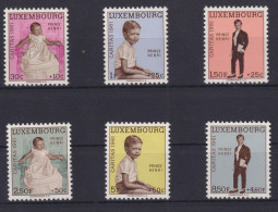 Luxemburg 649-654 Caritas Kinder Als Luxus Postfrisch Ausgabe 1961 Kat.W. 10,00 - Covers & Documents