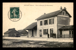 55 - REVIGNY-SUR-ORNAIN - LA GARE DE CHEMIN DE FER MEUSIEN - EDITEUR ILLISIBLE - Revigny Sur Ornain