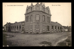 80 - VILLERS-BRETONNEUX - ECOLE DES FILLES - Villers Bretonneux