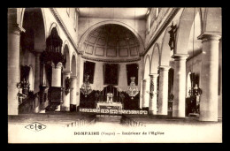 88 - DOMPAIRE - INTERIEUR DE L'EGLISE - Dompaire