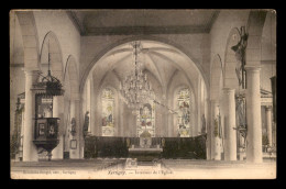 88 - XERTIGNY - INTERIEUR DE L'EGLISE - CARTE COLORISEE - Xertigny