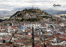 Ecuador Quito Aerial View UNESCO New Postcard - Ecuador