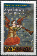 Andorra [Fr.] 2022. Christmas (MNH OG) Stamp - Neufs