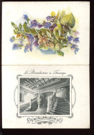 MENU - LA BENEDICTINE  A FECAMP - FORMAT 9.5 X 13 CM - Menus