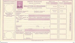 Trieste A - Bollettino Di Spedizione Lire 50 "Paschetto" N. P 18A - Nuevos