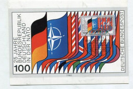 MC 211834 GERMANY - 1980 - 25 Jahre Bundesrepublik Deutschland In Der NATO - 1961-1980