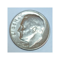 ETATS UNIS - KM 195 - 1 DIME 1973 - FRANKLIN ROOSEVELT - TTB/SUP - 1946-...: Roosevelt