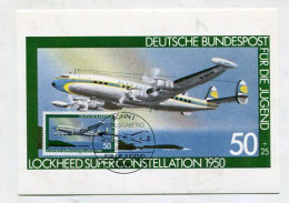 MC 211840 GERMANY - 1980 - Für Die Jugend - Lockheed Super Constellation 1950 - 1961-1980