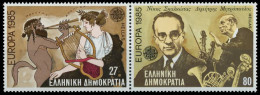 GRIECHENLAND 1985 Nr 1580-1581 Postfrisch WAAGR PAAR S1F0C9E - Unused Stamps