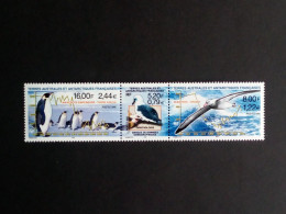 FRANZÖSISCHE ANTARKTIS (TAAF) MI-NR. 430-432 POSTFRISCH(MINT) POLARTIERE PINGUIN ALBATROS2000 - Unused Stamps