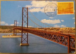 POSTAL MÁXIMO - PONTE SALAZAR - Maximumkaarten