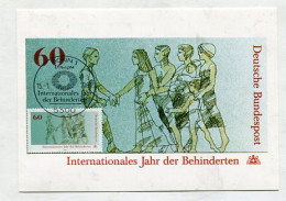 MC 211860 GERMANY - 1981 - Internationales Jahr Der Behinderten - 1981-2000