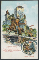 Relief-AK Nürnberg, Eppeleins Sprung, Eppelein Im Gefängnis  - Fairy Tales, Popular Stories & Legends