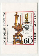 MC 211866 GERMANY - 1981 - Für Die Jugend - Binokularmikroskop Um 1860 - 1981-2000