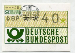 MC 211891 GERMANY - 1981 - Automaten-Postwertzeichen - 1981-2000