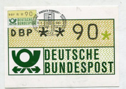 MC 211895 GERMANY - 1981 - Automaten-Postwertzeichen - 1981-2000