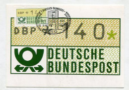 MC 211897 GERMANY - 1981 - Automaten-Postwertzeichen - 1981-2000