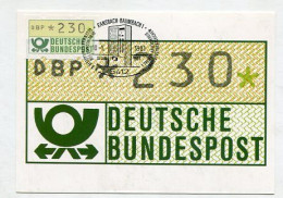 MC 211901 GERMANY - 1981 - Automaten-Postwertzeichen - 1981-2000