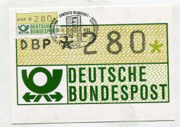 MC 211902 GERMANY - 1981 - Automaten-Postwertzeichen - 1981-2000