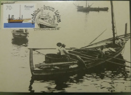 POSTAL MÁXIMO - MADEIRA - BARCOS TIPICOS - Tarjetas – Máximo