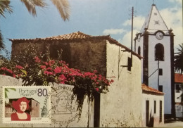 POSTAL MÁXIMO - CASA DE COLOMBO - MADEIRA - Cartes-maximum (CM)