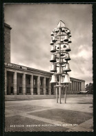AK Berlin, Deutsche Industrie-Ausstellung, 1954, Bochumer Gussstahl-Glockenspiel  - Expositions