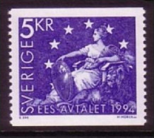 SCHWEDEN MI-NR. 1811 POSTFRISCH(MINT) EUROPA MITLÄUFER 1994 EWR - Idee Europee