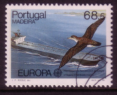 MADEIRA MI-NR. 106 GESTEMPELT(USED) EUROPA 1986 NATUR- Und UMWELTSCHUTZ SCHIFF VOGEL - 1986