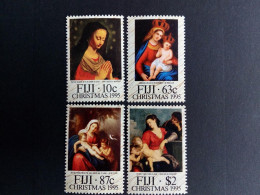 FIDSCHI-INSELN MI-NR. 753-756 POSTFRISCH(MINT) WEIHNACHTEN CHRISTMAS 1995 RUBENS - Weihnachten