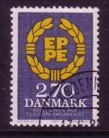 DÄNEMARK MI-NR. 804 O MITLÄUFER 1984 DIREKTWAHLEN ZUM EUROPÄISCHEN PARLAMENT - Idee Europee