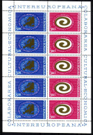 RUMÄNIEN MI-NR. 3120-3121 POSTFRISCH(MINT) KLEINBOGEN MITLÄUFER 1973 INTEREUROPA - Idee Europee