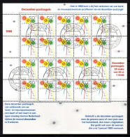 NIEDERLANDE MI-NR. 1356 GESTEMPELT KLEINBOGEN DEZEMBERMARKE 1988 FEUERWERK - Gebraucht