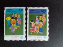 TÜRKEI MI-NR. 2854-2285 POSTFRISCH EUROPA 1989 KINDERSPIELE - 1989