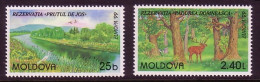 REPUBLIK MOLDAU MI-NR. 305-306 POSTFRISCH(MINT) EUROPA 1999 NATUR- Und NATIONALPARKS - 1999