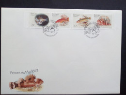 MADEIRA MI-NR. 129-132 C FDC FISCHE 1989 - Madère