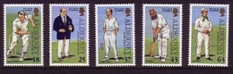 ALDERNEY 10 X MI-NR. 103-107 POSTFRISCH(MINT) CRICKET CRICKETSPIELER 1997 - Alderney