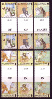 ALDERNEY MI.NR. 94-99 POSTFRISCH(MINT) ZWISCHENSTEGPAARSATZ KATZEN 1996 - Alderney