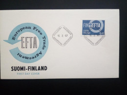 FINNLAND MI-NR. 619 FDC EFTA 1967 - Idee Europee